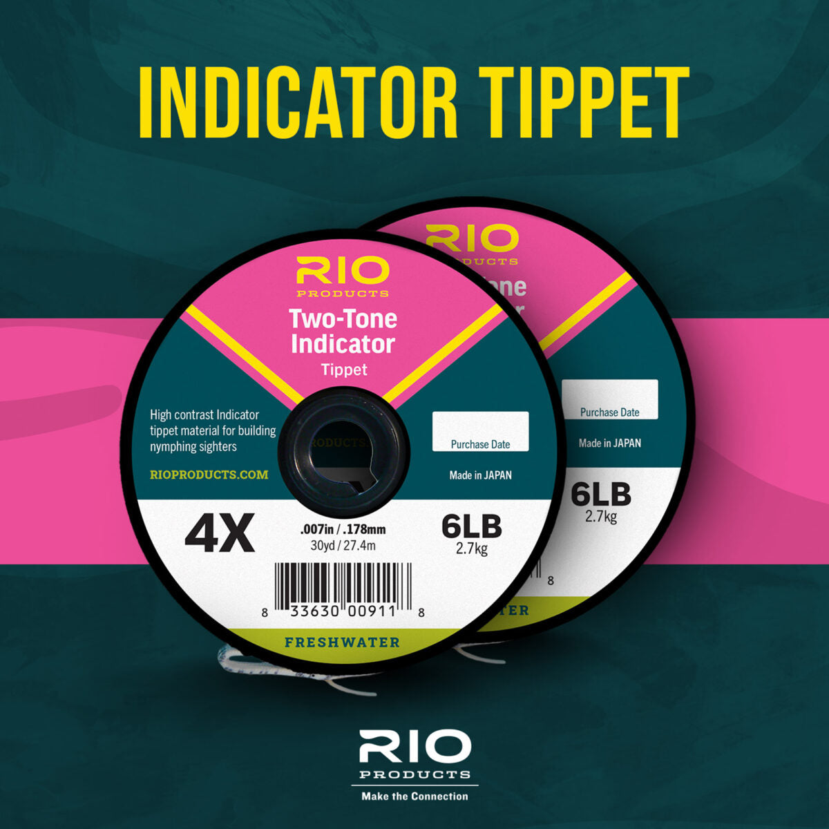 RIO 2-Tone Indicator Tippet img 3