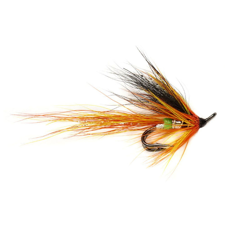 Fulling Mill Green Butt Cascade Micro Double salmon fly
