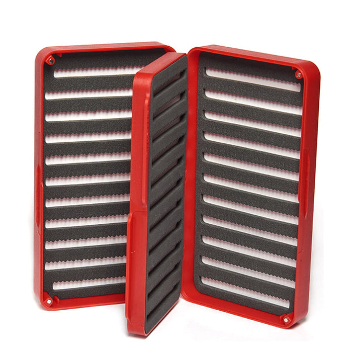 Fulling Mill Tactical Max Fly Box open showing foam