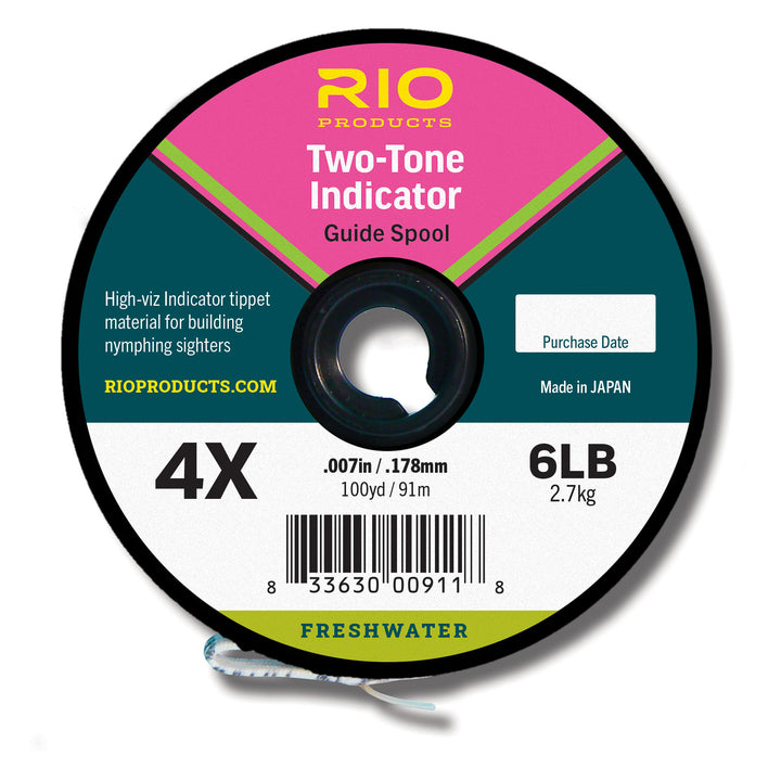 RIO 2-Tone Indicator Tippet