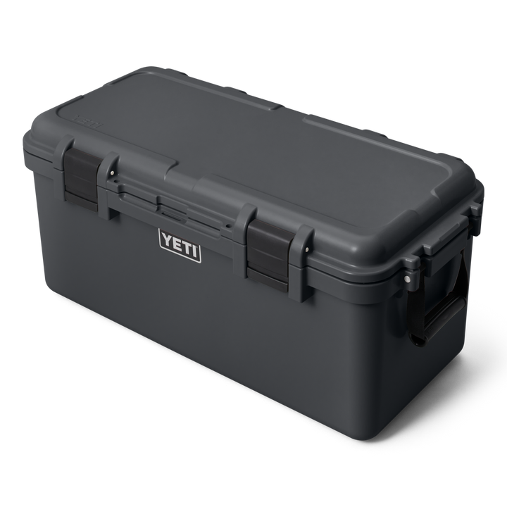 YETI LoadOut GoBox 60 Gear Case in Charcoal, closed