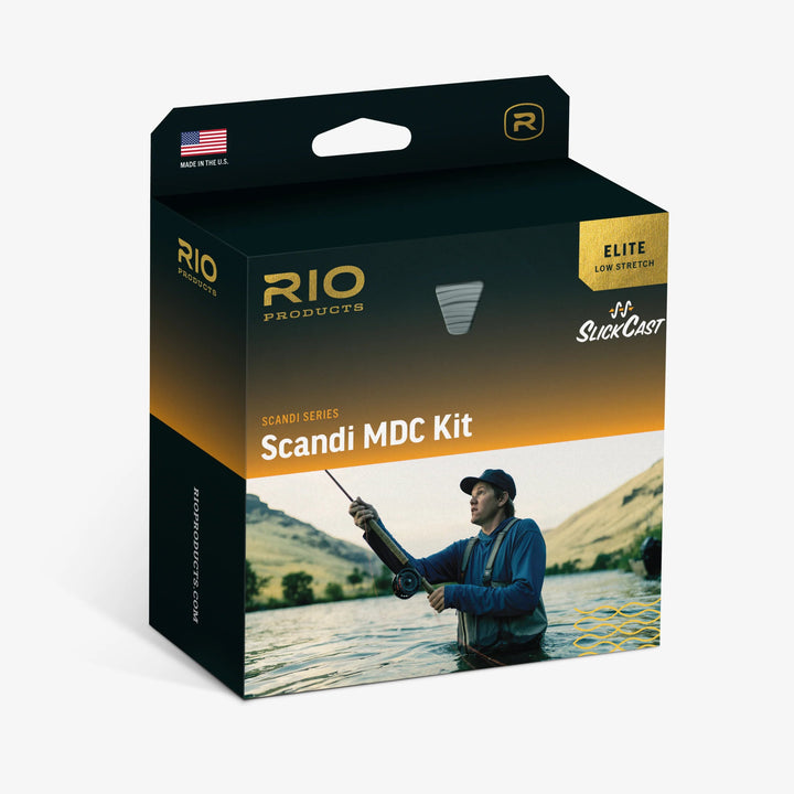 RIO Elite Scandi MDC Kit Long - line render showing taper profile