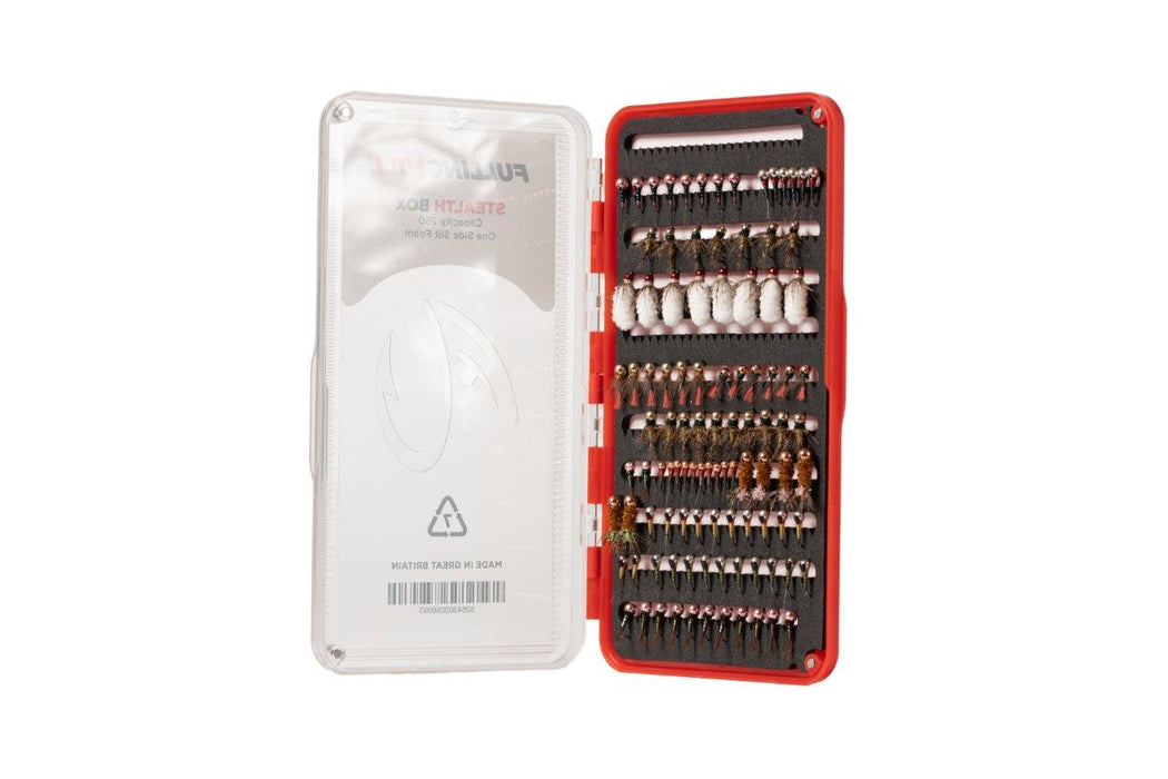 Fulling Mill Stealth Box Red - loaded with flies