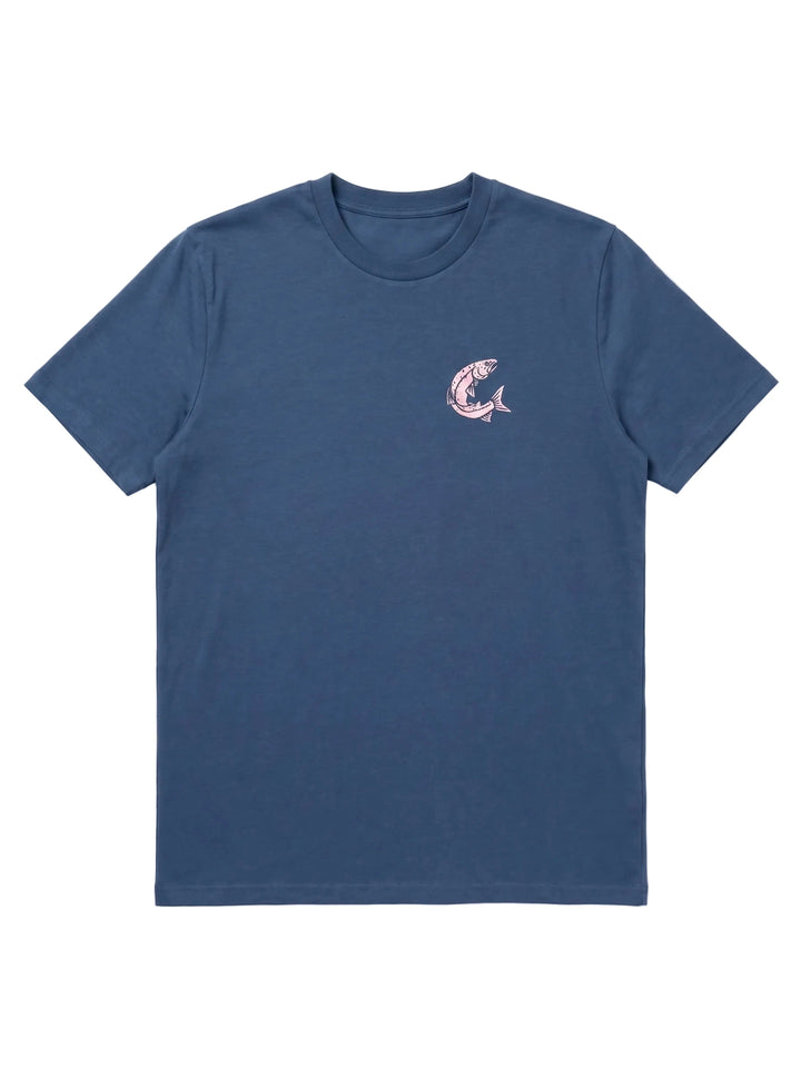 Salmon & Surf Tee (UNISEX) By The Northern Fishing Co. 2