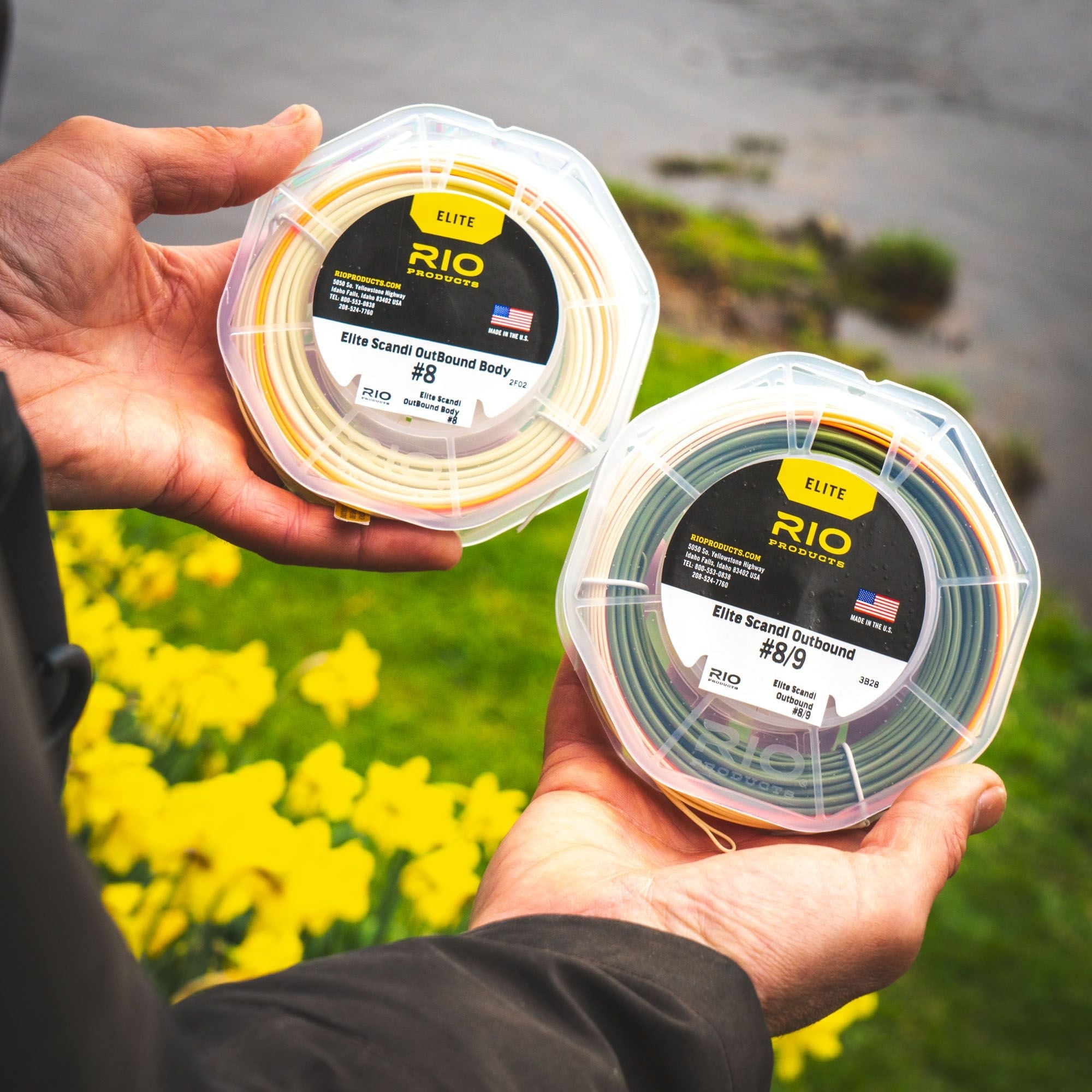 RIO Elite Scandi OutBound Spey Fly Line - lifestyle casting shot
